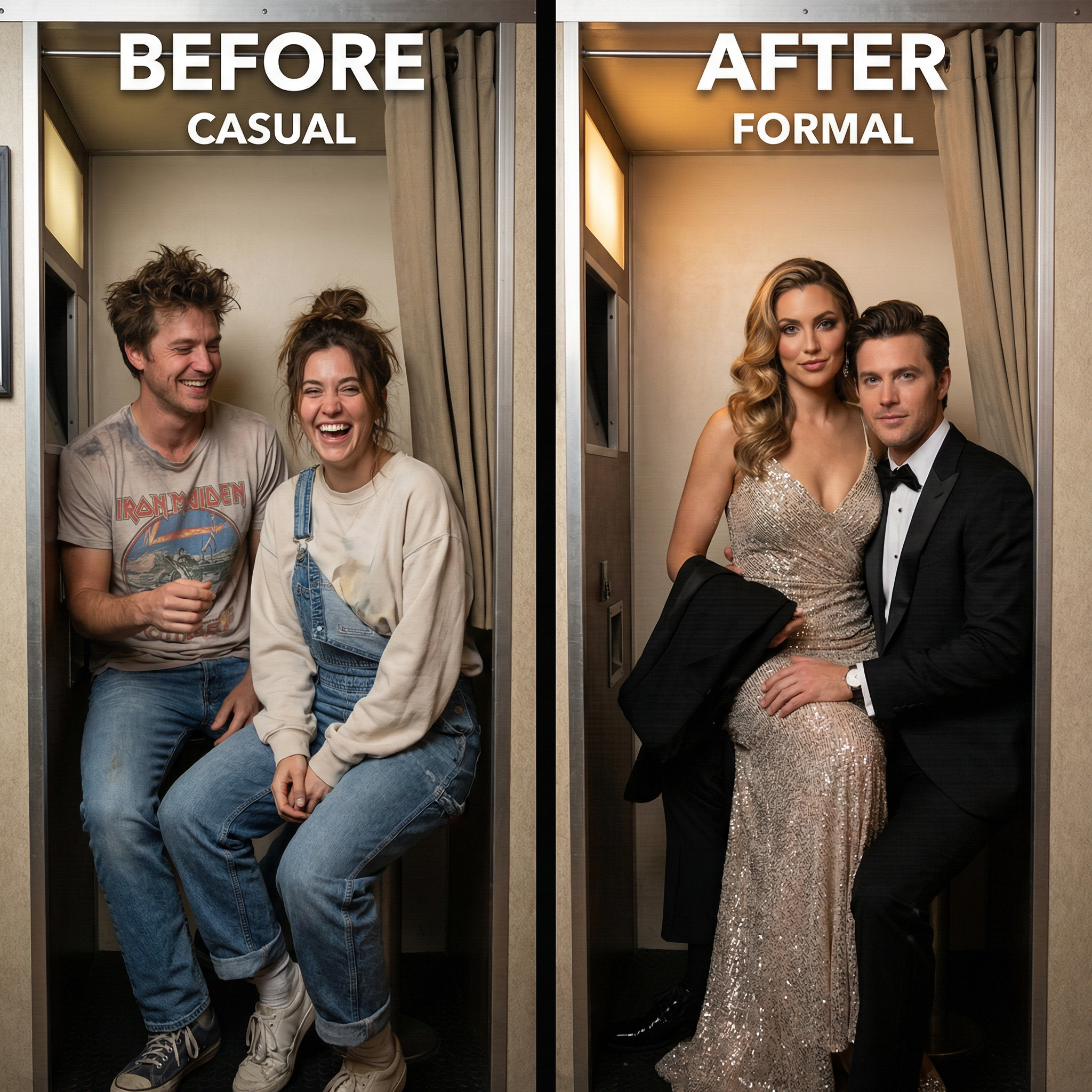 AI Wardrobe Upgrade Comparison